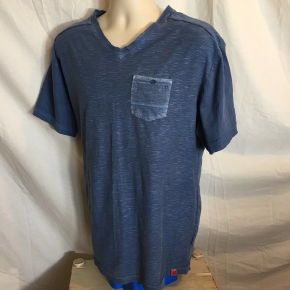 Mbx Denim Wear Mens Shirt Sz Xxl Blue 